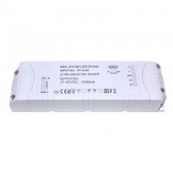 LED Driver 55W, 27-42VDC, 1300mA, DALI Regulable