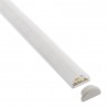 KIT - Perfil aluminio MOON para tiras LED, 2 metros