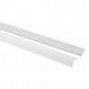 KIT - Perfil aluminio MOON para tiras LED, 2 metros