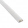 KIT - Perfil aluminio MOON para tiras LED, 2 metros
