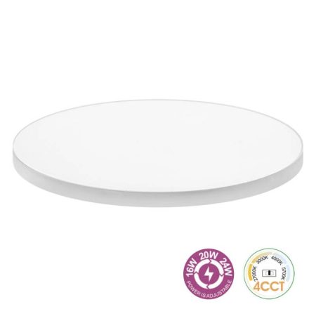 Downlight Led LUCERNA Frameless 16-20-24W, 4CCT, Ajustable 80-190mm, CRI92, 3000-4000-6000K