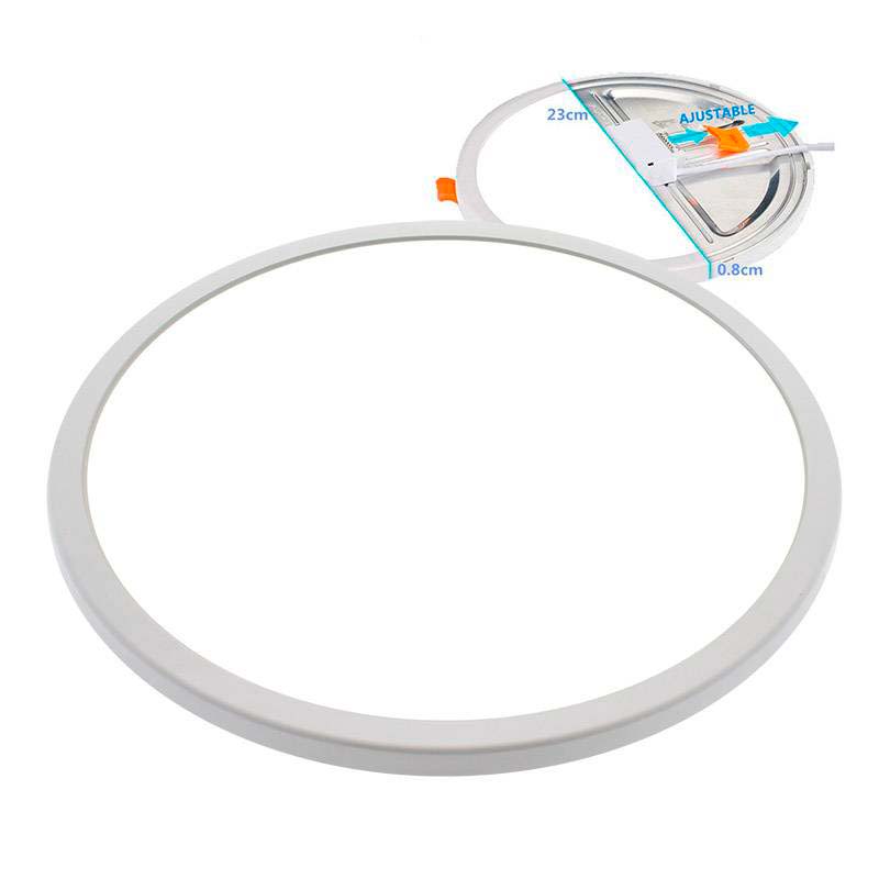 Downlight / Plafón Led KRAMFOR EPISTAR 20W Ajustable, Blanco neutro