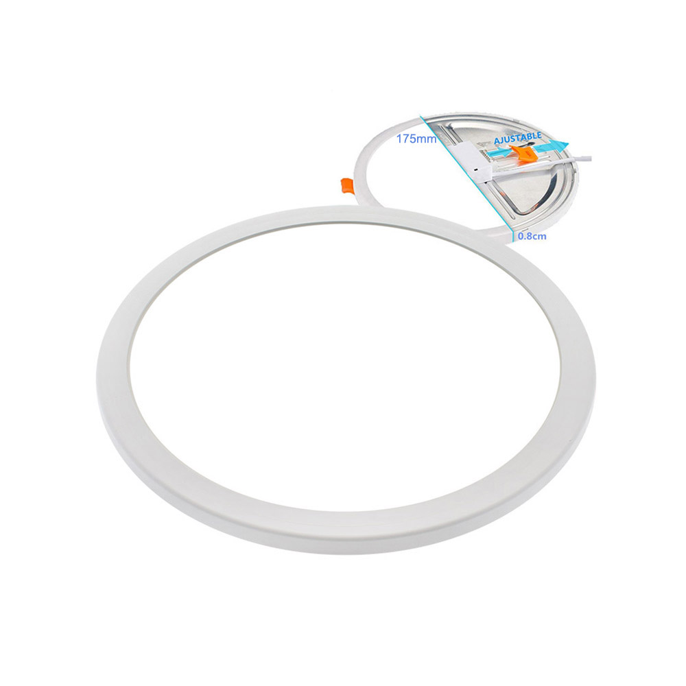 Downlight / Plafón Led KRAMFOR EPISTAR 15W Ajustable, Blanco frío