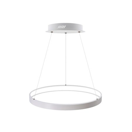 Luminaria superficie o suspendida CYCLE IN, 45W, blanco, Ø40cm, Blanco cálido