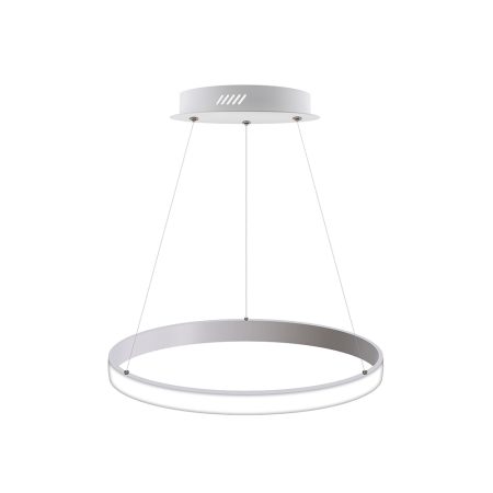 Luminaria superficie o suspendida CYCLE OUT, 38W, blanco, Ø40cm, Blanco cálido