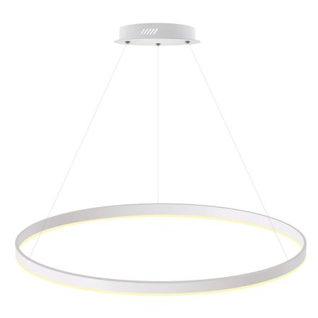 Luminaria superficie o suspendida RING 56W, Ø900mm, Blanco cálido