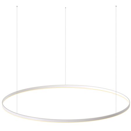 Luminaria superficie o suspendida RING 115W, Ø1800mm, Blanco cálido