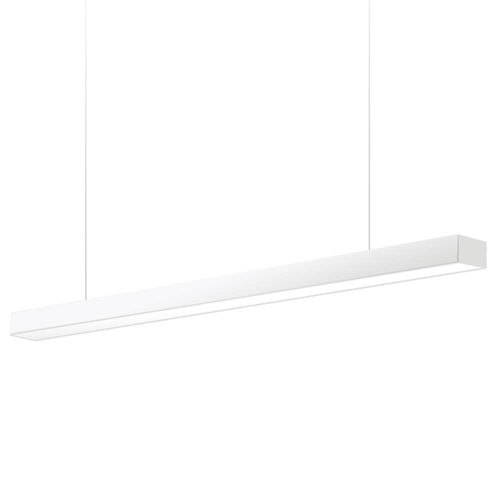 Lámpara colgante MOD SUSPEND, 30W, 150cm, superficie/suspendido, blanco, Blanco cálido