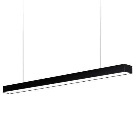 Lámpara colgante MOD SUSPEND, 30W, 150cm, superficie/suspendido, negro, Blanco cálido