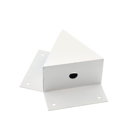 Unión doble 120° blanca para luminaria lineal MOD
