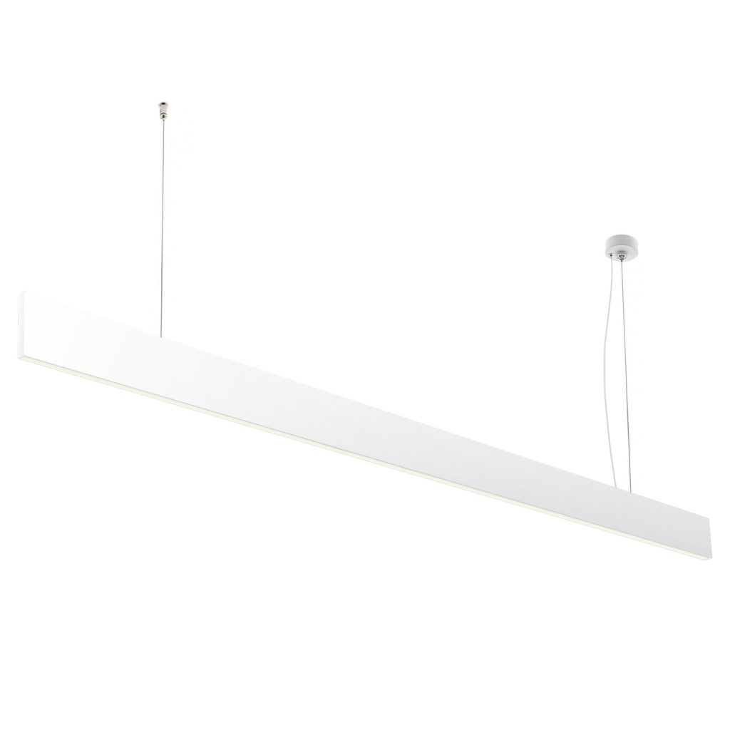 Lámpara LED colgante PHANTER 70 W, 200 cm, blanca · 3000 K
