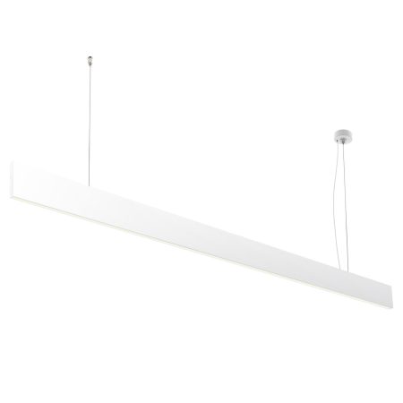 Lámpara colgante PHANTER, 70W, 200cm, blanco, Blanco cálido