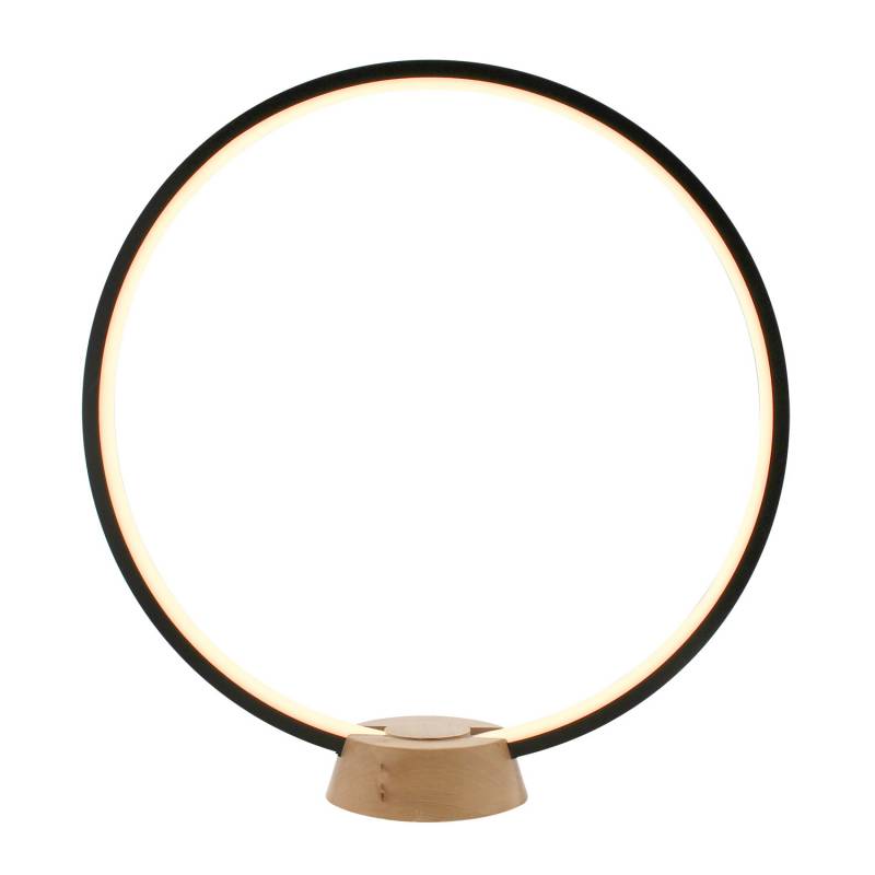 Lámpara de mesa CYCLE IN, 36W, antracita, Ø40cm, Blanco cálido, regulable