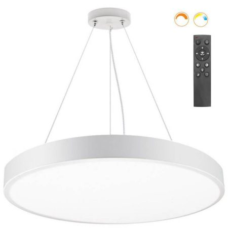 Kramfor BIG Suspend, 70W, Ø80cm, CCT, blanco, Blanco dual, regulable