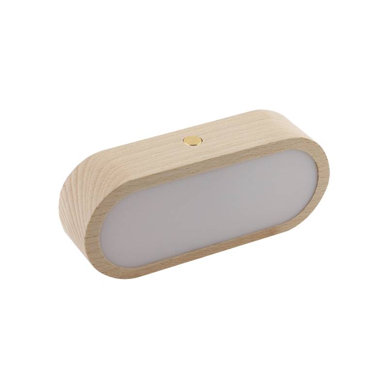 Lámpara de mesa NIGHT regulable, recargable batería Litio, Blanco cálido, regulable