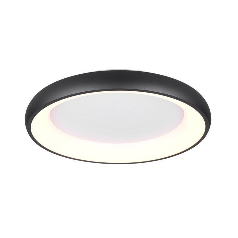 Luminaria superficie CYCLE, 80W, 810mm, CCT, negro, 3000-4000-6000K