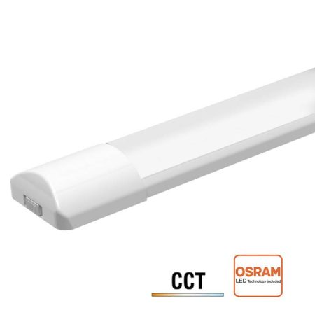 Luminaria Led de superficie SNOKE PRO, 36W, 120cm, 3000-4000-6000K
