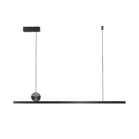 Lámpara colgante NORDIC, 40W, 880mm, Blanco cálido