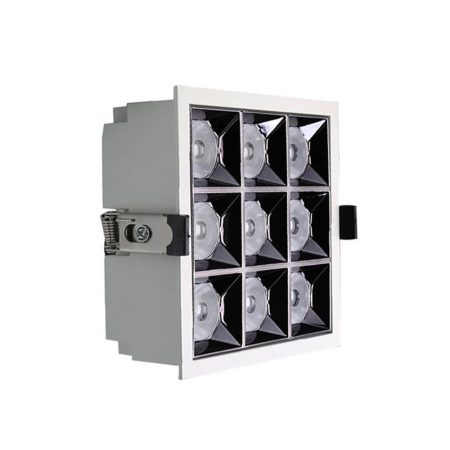Spot LED BYTE Chip OSRAM, 40W, 24°, UGR17, Blanco cálido