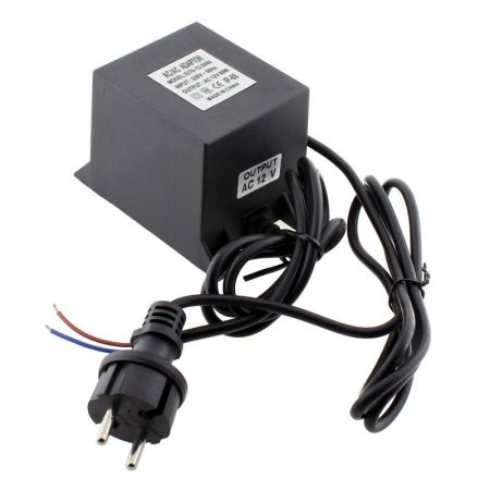 Adaptador de corriente de 220V AC a 12V AC, 60W, IP68