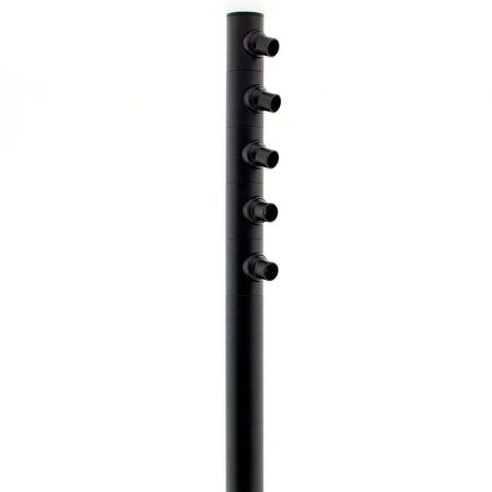 Barra Lineal VITRALUX CREE, 5x1W, Negro, Blanco frío