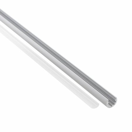 VITRA W Perfil Aluminio + cubierta opal 1m