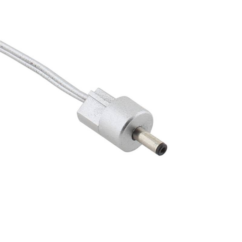 VITRA W Conector mini DC macho con cable, silver
