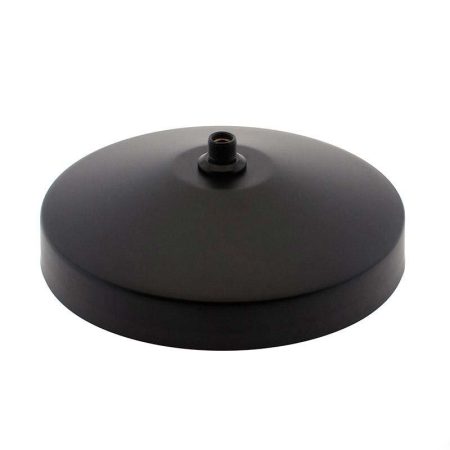 BASE Baround pie Acero Lacado Negro Ø225mm