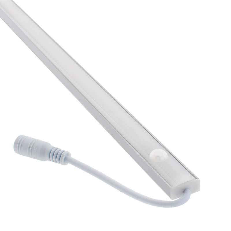 Barra lineal LED SENSA con sensor PIR, 18W, DC12V, 100cm, Blanco cálido