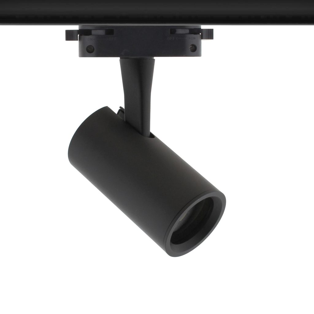 RAIL KAT Housing GU10, negro, monofásico