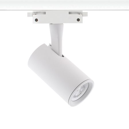 Foco LED RAIL KAT, 7W, blanco, monofásico, Blanco cálido
