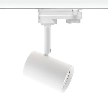 Foco carril LED RAIL COOK, 7W, blanco, trifásico, Blanco cálido