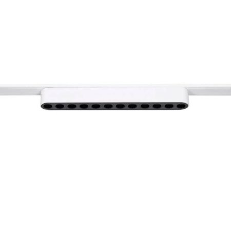 Foco carril SNOW SLIM 252mm 48V, 12W, 24º, UGR16, blanco, Blanco cálido