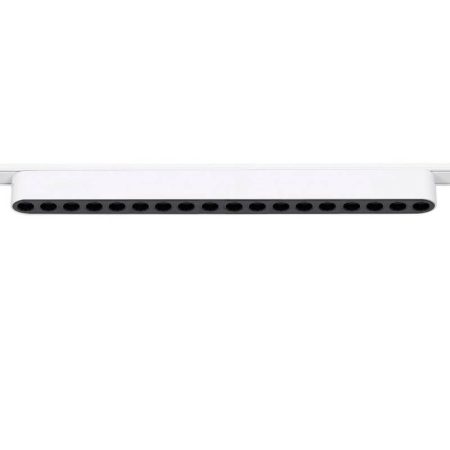 Foco carril SNOW SLIM 378mm 48V, 18W, 24º, UGR16, blanco, Blanco cálido