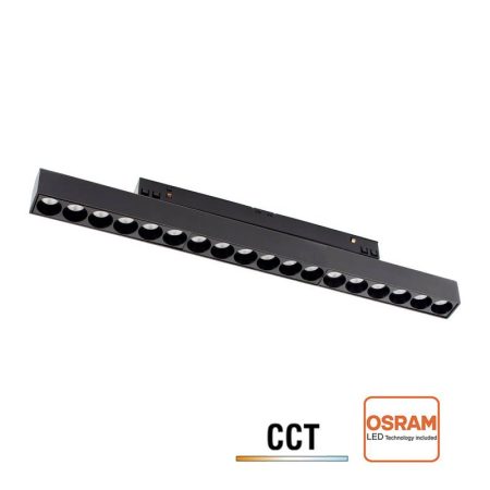 RAIL GRILLE 330mm, 18W, APP, CCT, 3000-4000-6000K