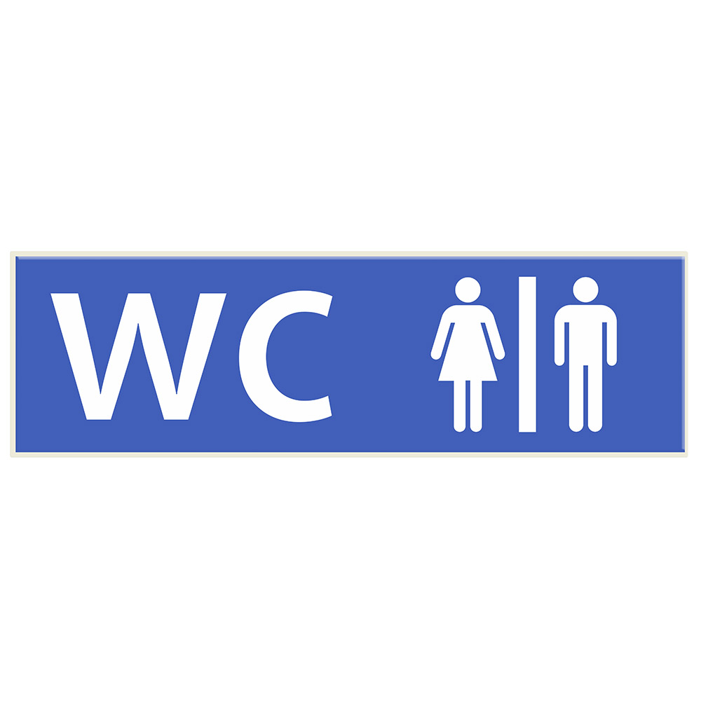 Señal de baño. Señalética SL54 para BIGLUX.