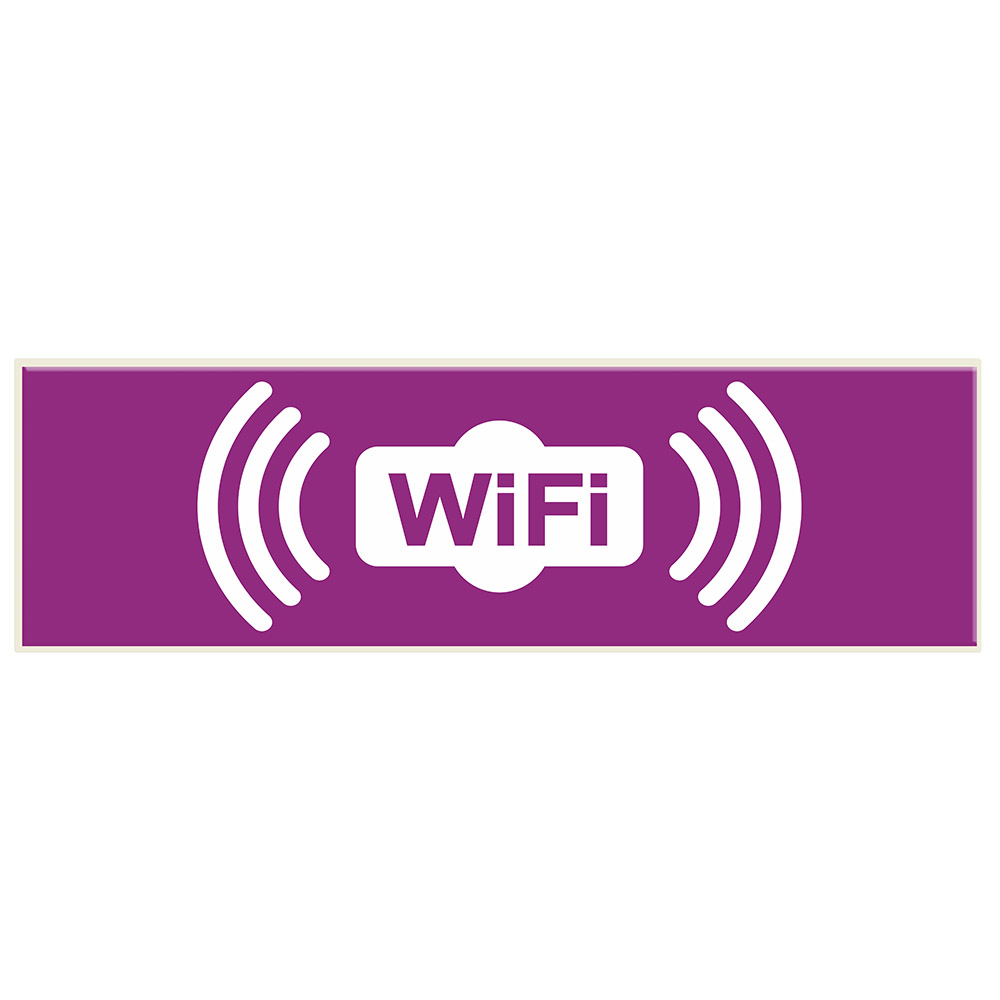 Señal de WiFi. Señalética SL60 para BIGLUX