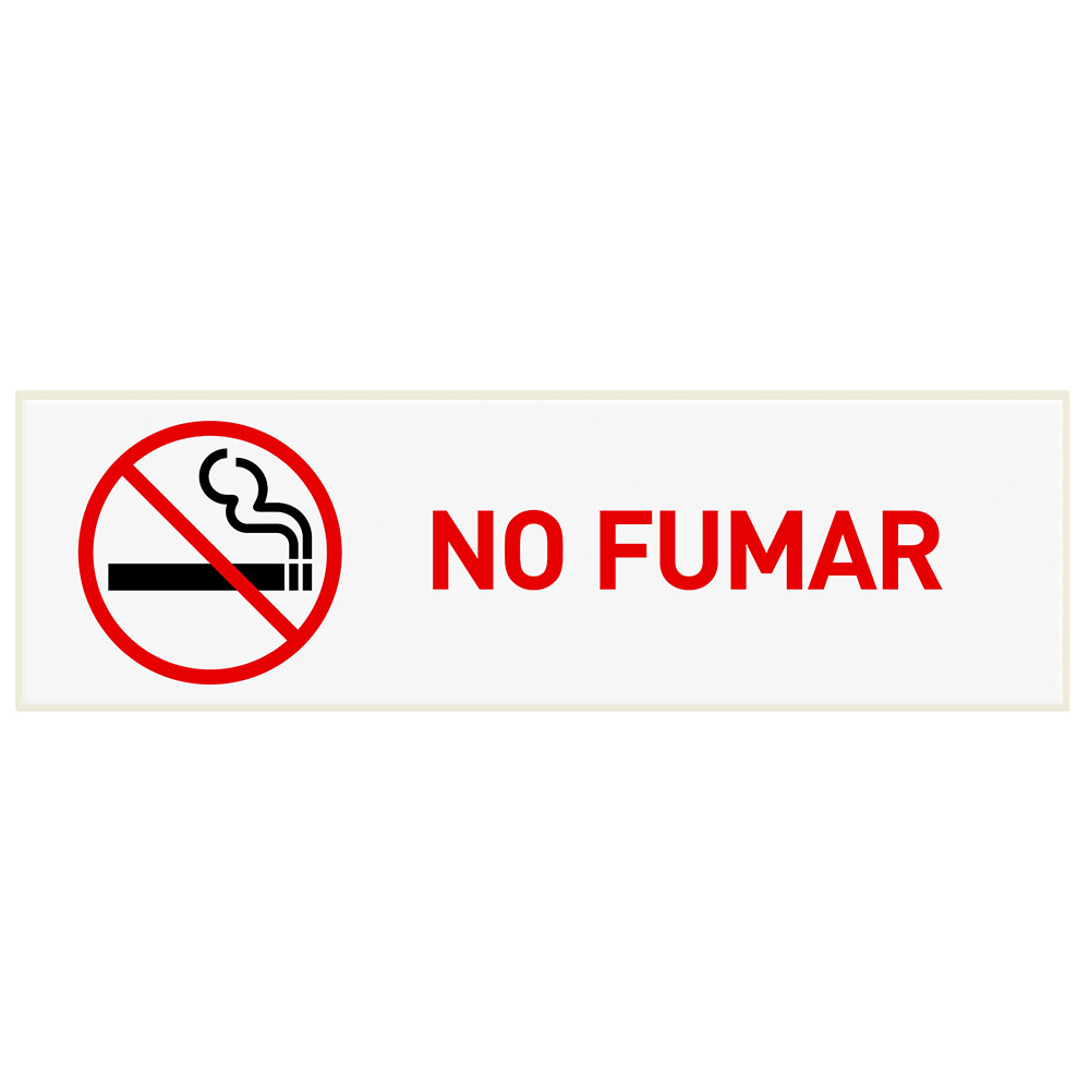 Señal de No Fumar. Señalética SL61 para BIGLUX
