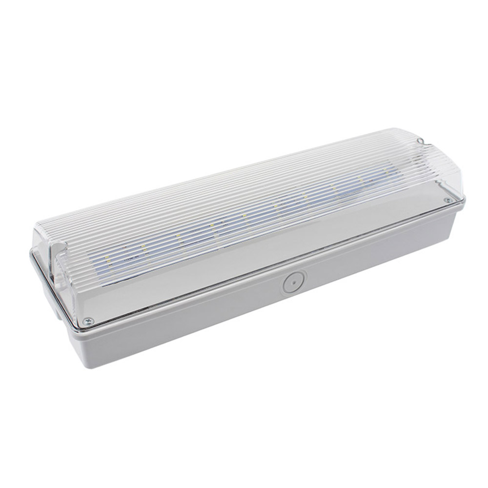 Luz de emergencia LED GOLUX AUTO-TEST, Estanca IP65, Permanente / No permanente, Blanco frío