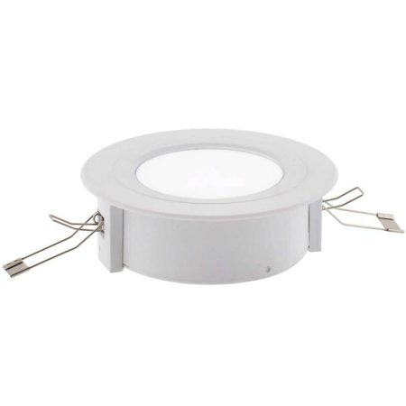 Luz de emergencia Led ZOR AUTO-TEST, Superficie / Empotrado, Blanco frío