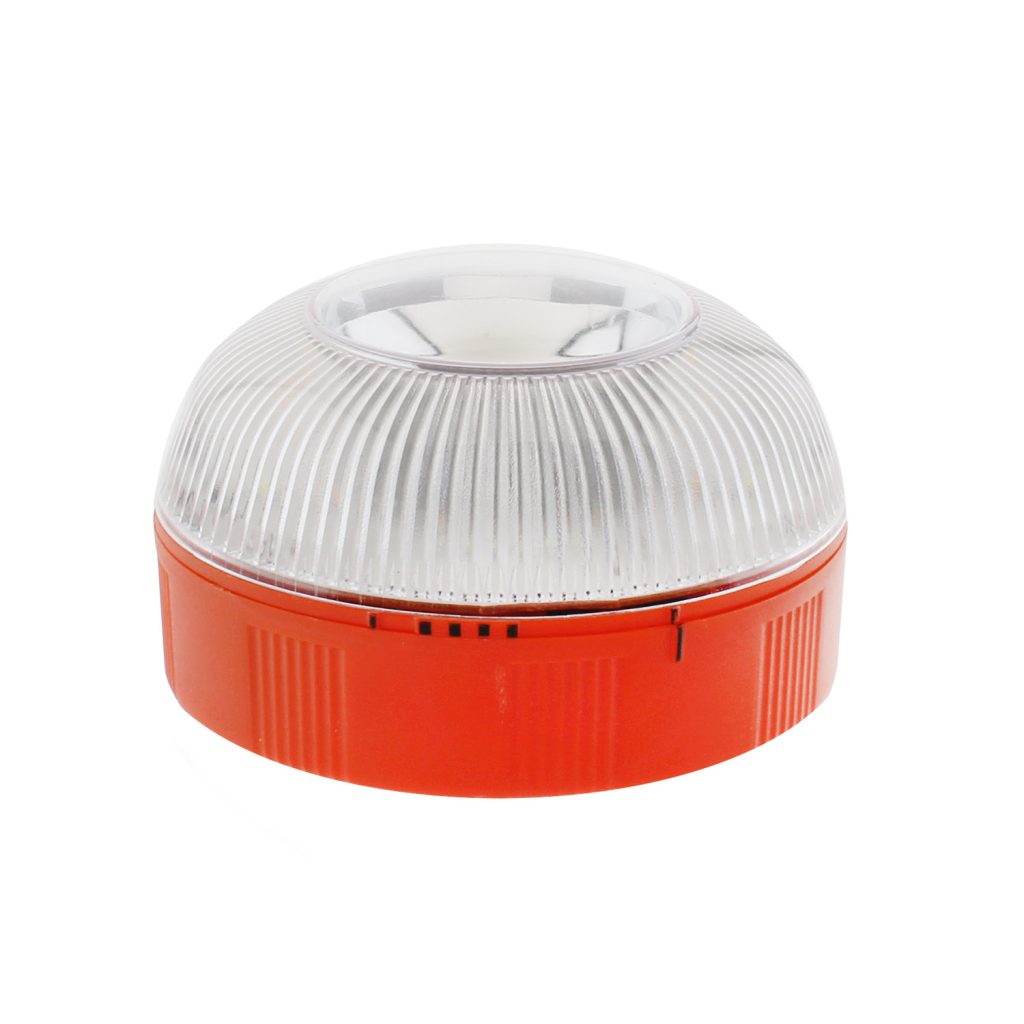 Linterna con luz de emergencia batería recargable con base magnética, Blanco frío