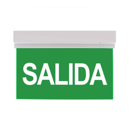 Luz de emergencia LED SIGN Superficie SL101, Blanco frío