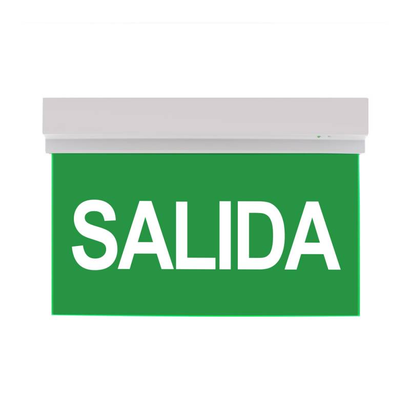 Luz de emergencia LED SIGN Superficie SL101, Blanco frío