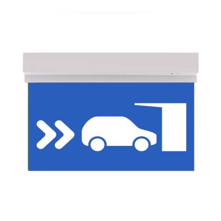Luz de emergencia LED SIGN Superficie SL108, Blanco frío