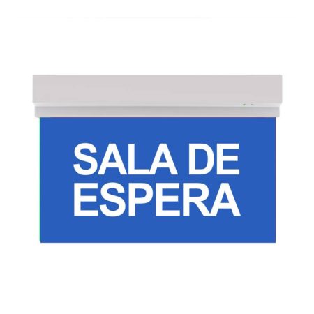 Luz de emergencia LED SIGN Superficie SL109, Blanco frío