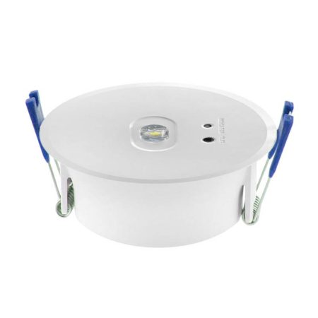 Luz de emergencia Led ZOE AUTO-TEST, Empotrado, Blanco frío