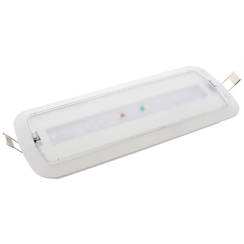 Luz de emergencia LED NICELUX, Permanente / No permanente, Blanco frío