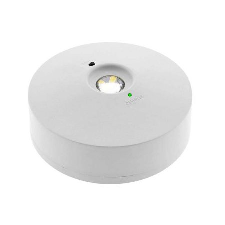 Luz de emergencia LED WALL, Permanente / No permanente, Blanco frío