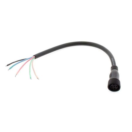Cable conexión 5 Pin, 20cm, IP67, negro