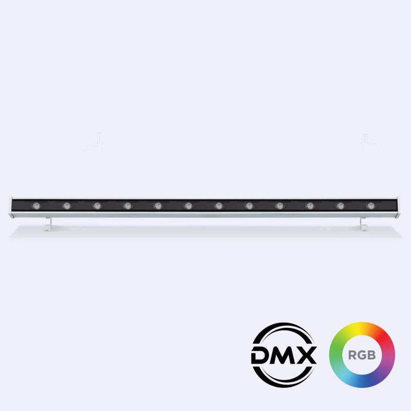 Bañador de pared lineal LED BRIDGELUX, 36W, DC24V, RGB-DMX, 1m, RGB
